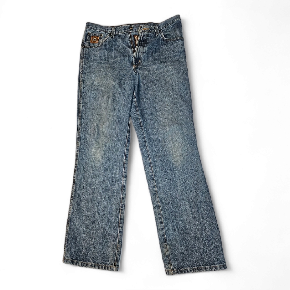 Cinch Bronze Label Jeans Men's Size 34x32 Slim Fit